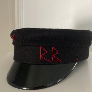 Black Cotton Ruslan Baginskiy Baker Boy Cap Hat